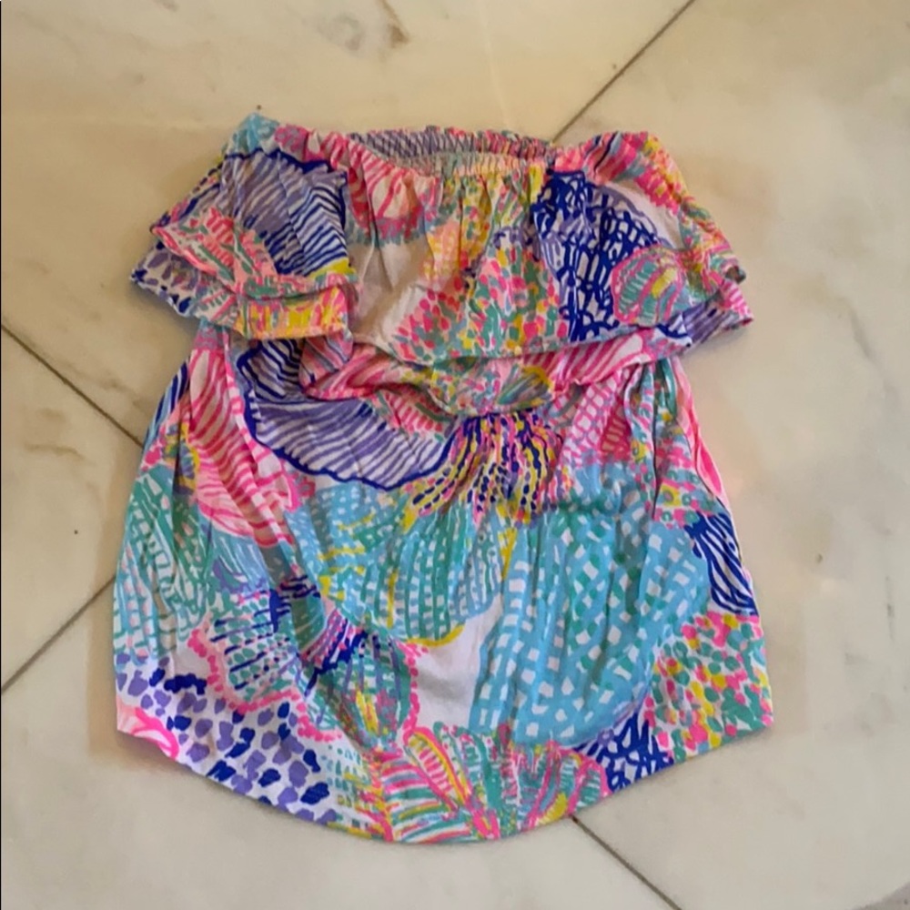 Lily Pulitzer tube top
